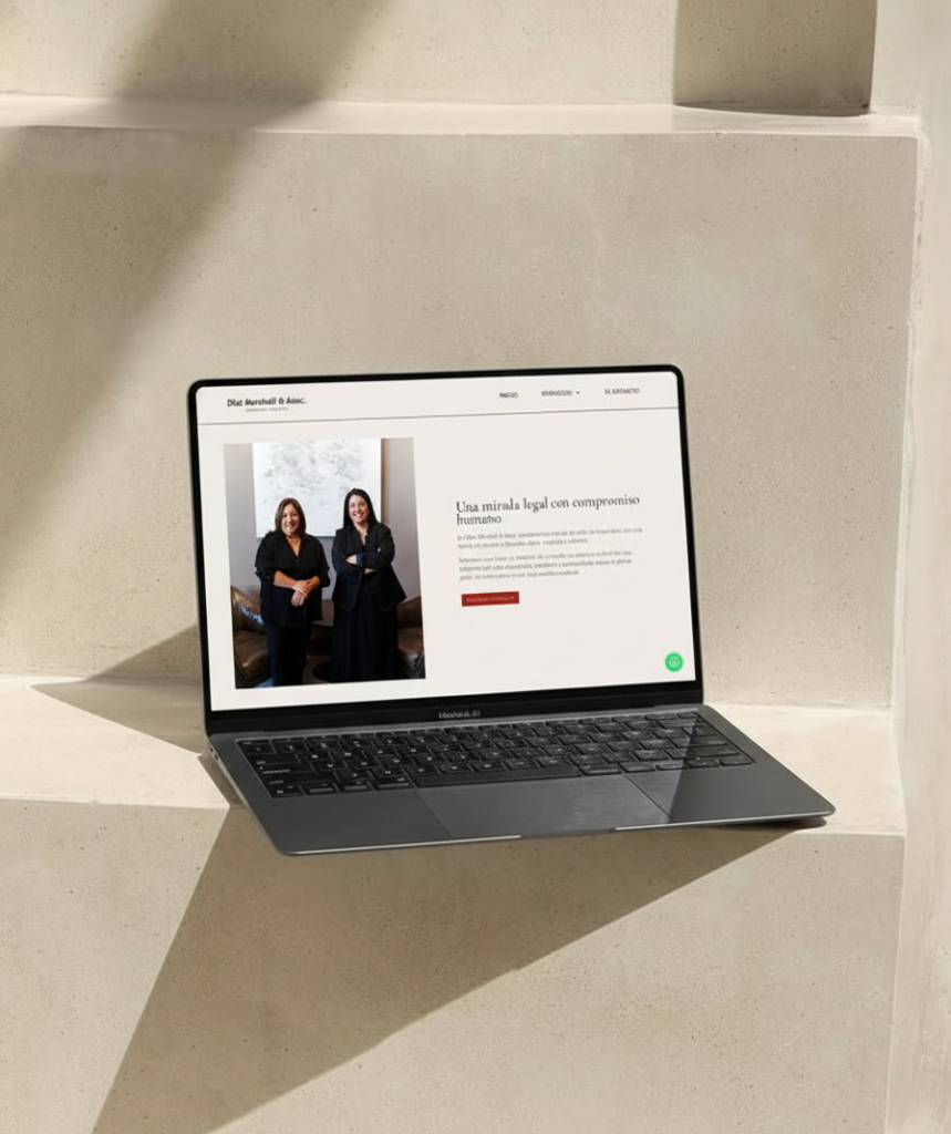 Web de Díaz Marshall & Asociados